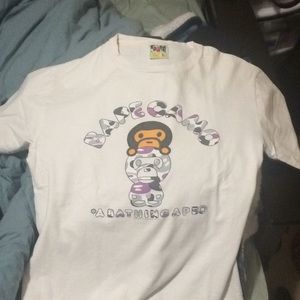 Bathing Ape camo tee